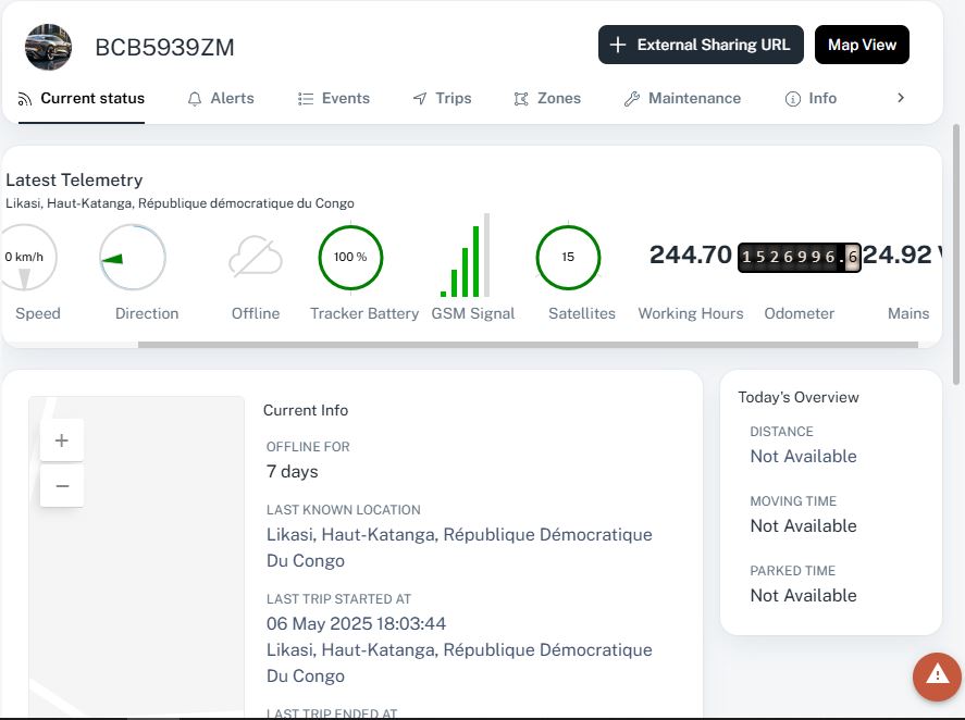 Vehicle Health Dashboard